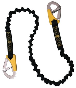 picture of Lalizas LifeLink Safety Line - Double - Elastic - L.100-180cm - [LZ-71150] - (LP)