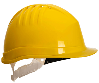 picture of Portwest PS60 Expertline Safety Helmet Slip Ratchet - Yellow - [PW-PS60YER]