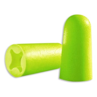 picture of Uvex - X-Fit Uncorded Lime Ear Plugs - SNR32 dB Box of 200 Pairs - [TU-2112-001]