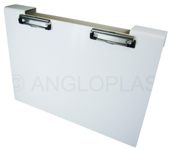 picture of Angloplas Double A4 Clipboard for Bed End - [AGP-CBBDA4-BIO]