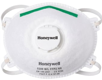 Picture of Honeywell North FFP2 Molded Disposable Mask - Pack of 3 - Size M/L - [HW-1014142-V2]