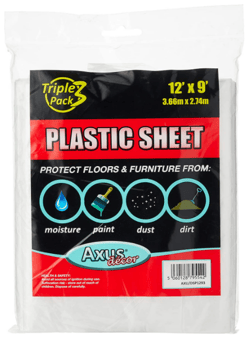 Picture of Axus Decor Plastic Sheet - Red Series 12'x 9' - [OFT-AXU/DSP1293]