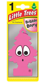 picture of Little Trees Air Freshener Little Trees - Bubble Berry Fragrance - Pack of 24 - [SAX-MTR0006]