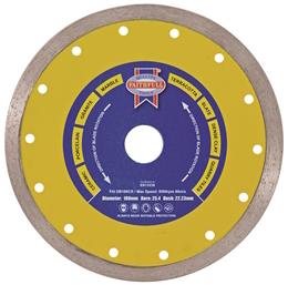 Picture of Faithfull Ceramic Series Diamond Blade - Dia 180mm - [TB-FAIDB180CR]