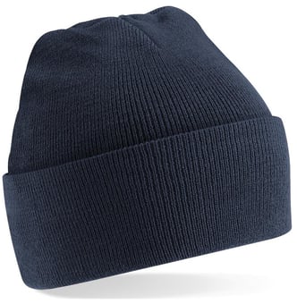 picture of Beechfield B45 Original Cuffed Beanie - French Navy Blue - BT-B45-FRNAVY