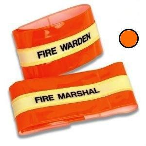 picture of High Visibility Armband - Long Lasting Quality - Orange - Single - FM-PSP-GP1-3-ORANGE - (DISC-W)