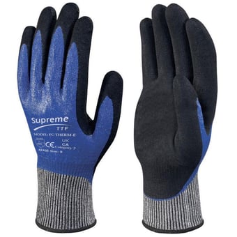 picture of Supreme TTF Fully Coated With Thermal Liner Safety Gloves - HT-FC-THERM-328E