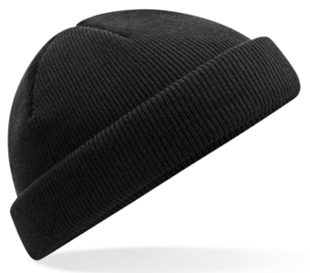 picture of Beechfield Recycled Mini Fisherman Beanie - Black - [BT-B43R-BLK]