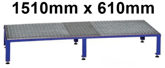picture of Slingsby Adjustable Modular Work Platform - Blue - 1510mm - Adjustable Height 230-300mm - [SLB-434977] - (LP)
