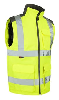 picture of Heavy Duty Torrington Yellow Bodywarmer - LE-BW01-Y