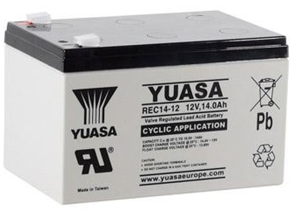 Yuasa REC14-12 Sealed Lead Acid Battery - 12V 14Ah - [BRH-SLAYUAREC14-12] - (DISC-R)