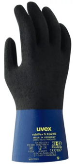 Picture of Uvex Rubiflex S XG27B Nitrile Chemical Protection Gloves - TU-60560