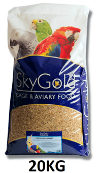 picture of Sky Gold Popular Parakeet Cage & Aviary Food 20kg - [CMW-SGPPA0]