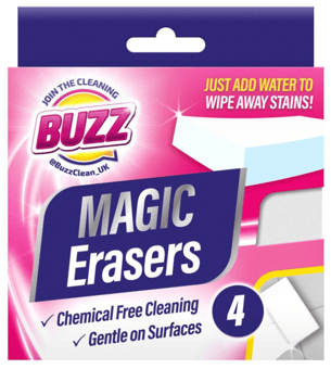 picture of Buzz Sponge Erasers 4 Pack - [OTL-320500]