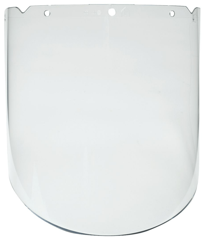 picture of MSA V-Gard PC Moulded Visor Clear AF/AS 235 x 432 x 2.5mm - [MS-10115844]