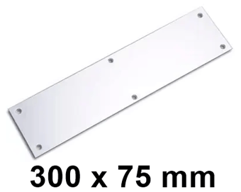 picture of Blanking Letter Plate - 300 x 75 mm - [SO-HA00471]