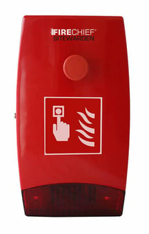 Picture of Firechief Sitewarden Push Button Battery Operated Alarm - Equipped with 95dB Siren @ 1M - [HS-116-1142]