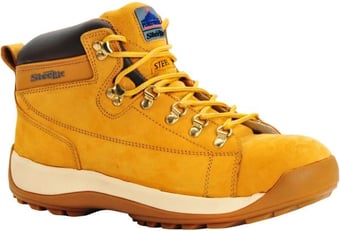 Picture of Portwest - Steelite Mid Cut Boots- Honey Nubuck - SB SRA - PW-FW31-HONEY