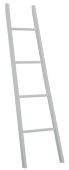 picture of LPD Furniture Alaska White Towel Ladder Rail - Grey - [PRMH-LPD-ALASKAGREYTOWEL]