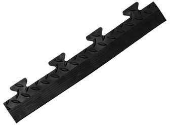 picture of Tuff-Tile Diamond/PennyDot Bevel Edge 50cm x 6cm - Black - Male - [BLD-TTD20BLM] - (LP)