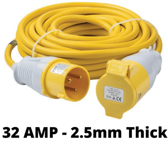 picture of Extension Lead - 14 Metre 2.5mm 32 AMP 115V (110V) - [HC-EXL1432A]