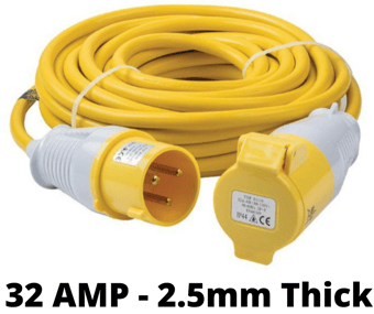 picture of Extension Lead - 14 Metre 2.5mm 32 AMP 115V (110V) - [HC-EXL1432A]