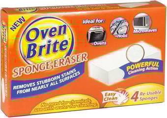 Picture of Oven Brite - Sponge Eraser Pack Of 4 - [ON5-OB1001]