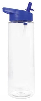 picture of Branded With Your Logo - Flow Tritan Plastic Bottle - Blue - 700ml/24oz - [IH-PC-C5628BLUE] - (HP)