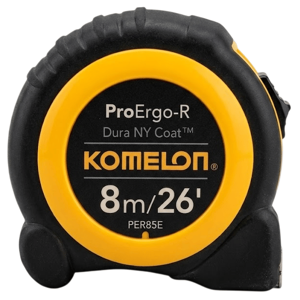 Komelon - Superior ProErgo-R Pocket Tape 8m/26ft (Width 25mm) - [TB-KOMPER826E] - (DISC-W)