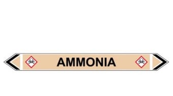 Picture of Flow Marker - Ammonia - Yellow Ochre - Pack of 5 - [CI-13454]