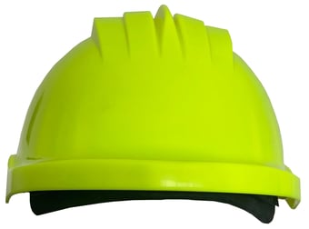 Picture of Yellow Climax Safety Helmet - Vented - Lightweight ABS - [CL-CURRO-LIGHT-Y] - (NICE) - (LP)