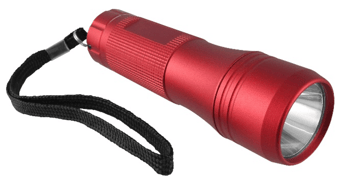 picture of Unicom 3W LED Aluminium Torch With Wrist Strap - [UM-67955] - (DISC-X)