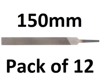 picture of Draper - Bastard Cut Hand File - 150mm - Pack of 12 - [DO-60202]