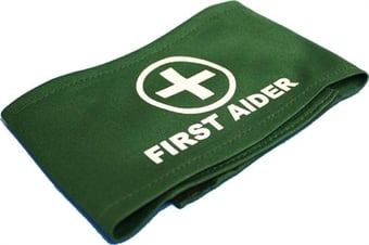 picture of First Aider Armband - First Aider - Fabric Armband - [SR-FA10601]