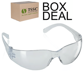 picture of Clear Safety Spectacle Glasses - Box Deal of 300 - [IH-CTAS-300] - (LP)