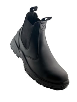 picture of Tuffking Brook Black Leather Uniform Dealer Boot S1P SRA Steel Midsole - GN-9551 - (NICE)
