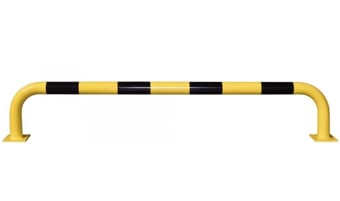 Picture of BLACK BULL Protection Guard - Outdoor Use - (H)350 x (W)2000mm - Yellow/Black - [MV-195.22.846]