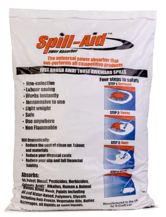 Spill-Aid Super Absorbent Powder - 30Ltrs - [SPC- ABAG-SA30]