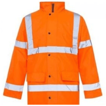 picture of Safe-T STHVPKO Hi Vis Parka Jacket - Orange - TX-STHVPKO