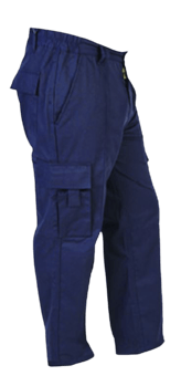Picture of Iconic Bullet Combat Trousers Men's - Navy Blue - Long Leg 33 Inch - BR-H822-L