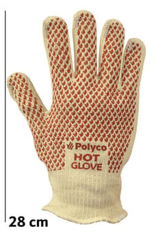 picture of Polyco - Double Layered 28cm Heat Resistant Hot Glove - BM-9010