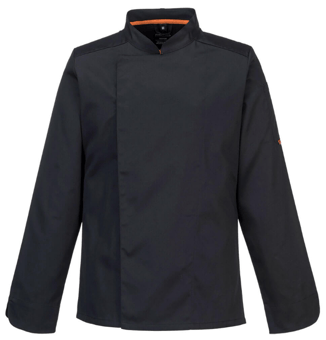 Picture of Portwest C846 Stretch Mesh Air Pro Long Sleeve Jacket Black - PW-C846BKR