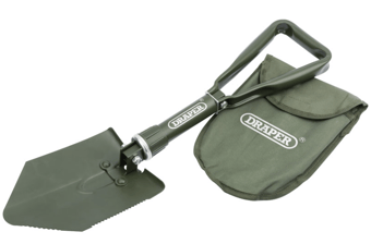 picture of Draper - Folding Carbon Steel Shovel - With Vinyl Pouch for Storage [DO-51002]