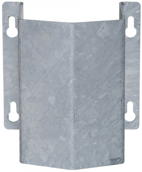 Picture of TRAFFIC-LINE Wall Mounted Cable/Hose Protector - Outdoor Use - 300 x 292 x 230mm - Hot Dip Galvanised Finish - [MV-200.26.403]