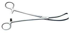 Picture of Teales Vulsellum Forceps - Curved - 23cm - 3 Packs of 10 - [ML-D8708-PACK]