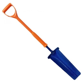 picture of Insulated Newcastle Drainer Shovel - 16" Long 7" Wide Tapering to 4" - [XS-INS007]