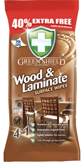 Picture of Greenshield Wood & Laminate Surface Wipes - 70 Sheets - [PD-SI5330] - (PS)