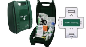 Picture of Evolution Small British Standard Compliant Workplace First Aid Kits - [SA-605-K303PSM]