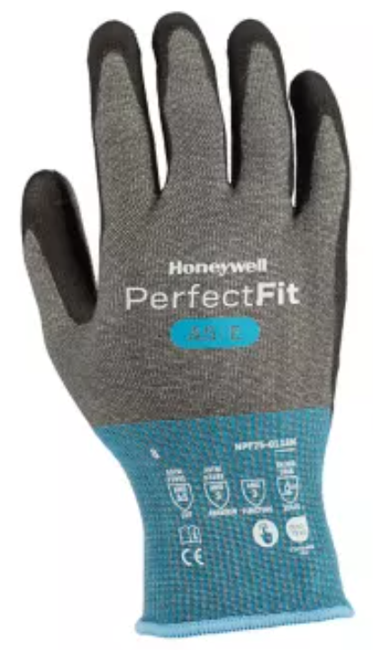 Honeywell Perfect Fit 18G A5/E PU Coated Gloves - Pair - HW-NPF25-0118N