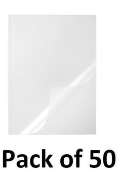 picture of Durable - Report Covers - Transparent - Pack of 50 - [DL-291919]